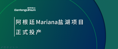 LETOU锂业阿根廷Mariana盐湖项目正式投产